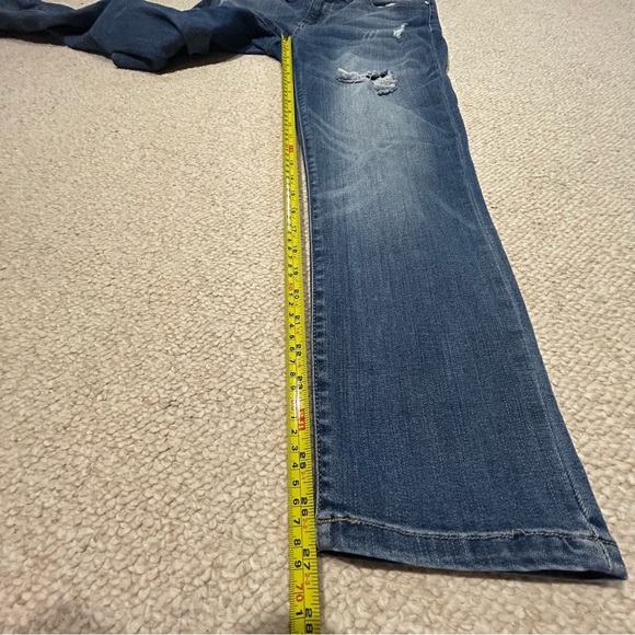 Judy Blue Boyfriend Fit Stretch Denim Distressed JB8275MD Size 11/30 Distressed - Picture 16 of 16